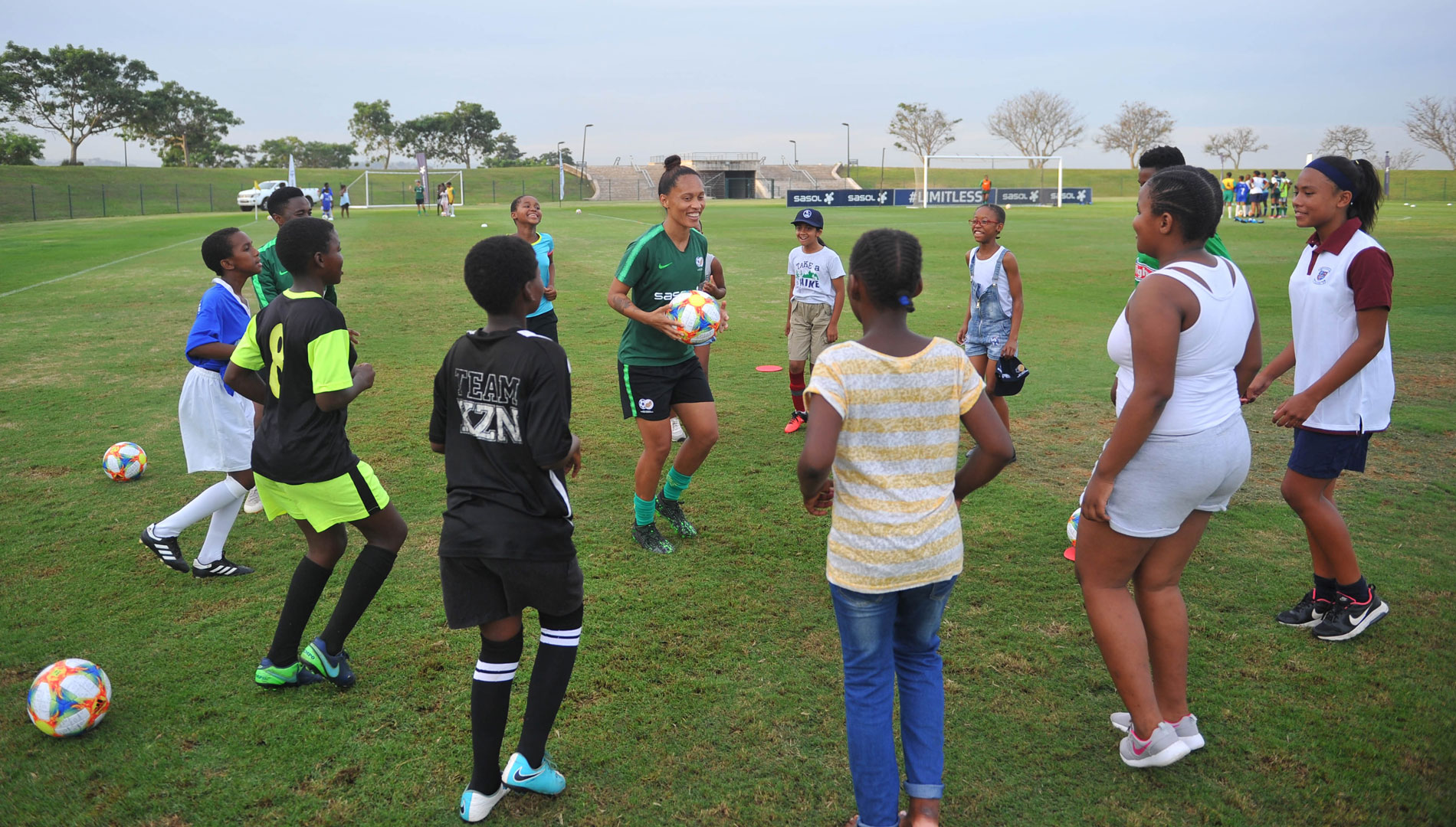 Banyana Banyana coaching clinic, Limitless