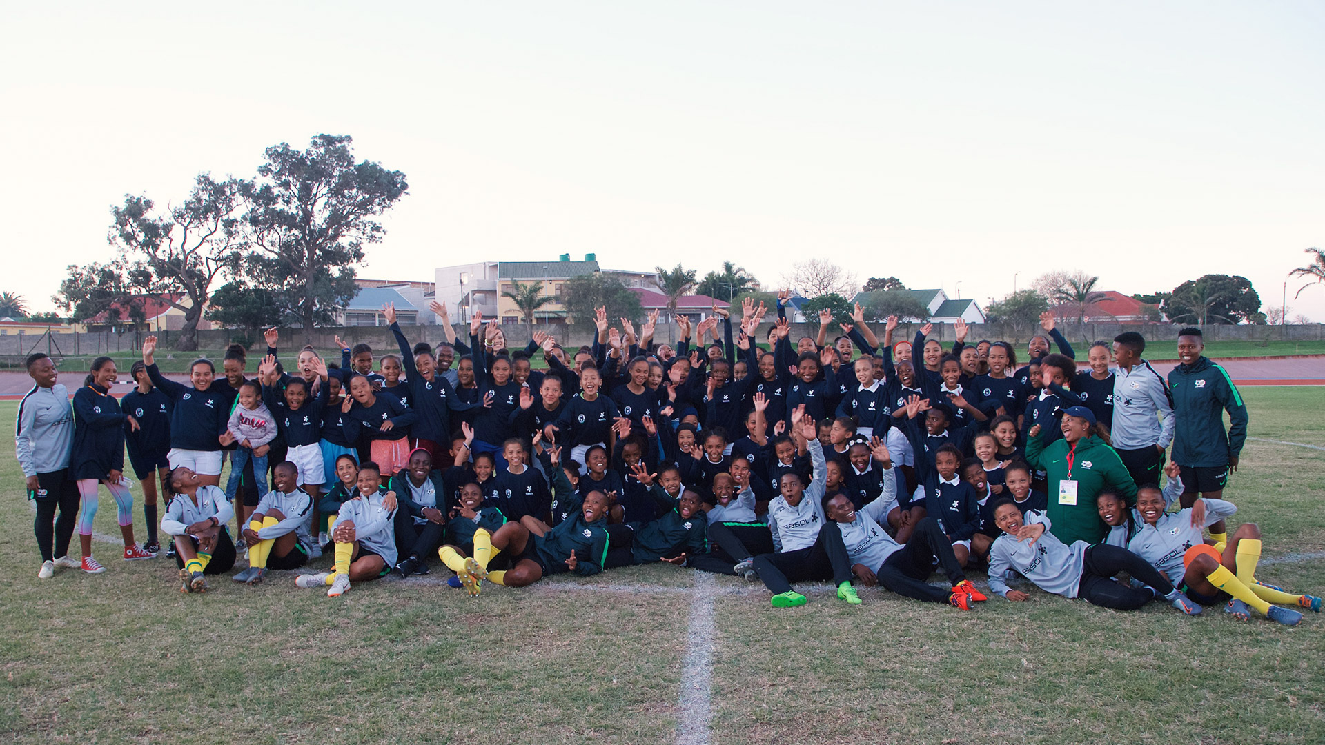 Banyana Banyana coaching clinic