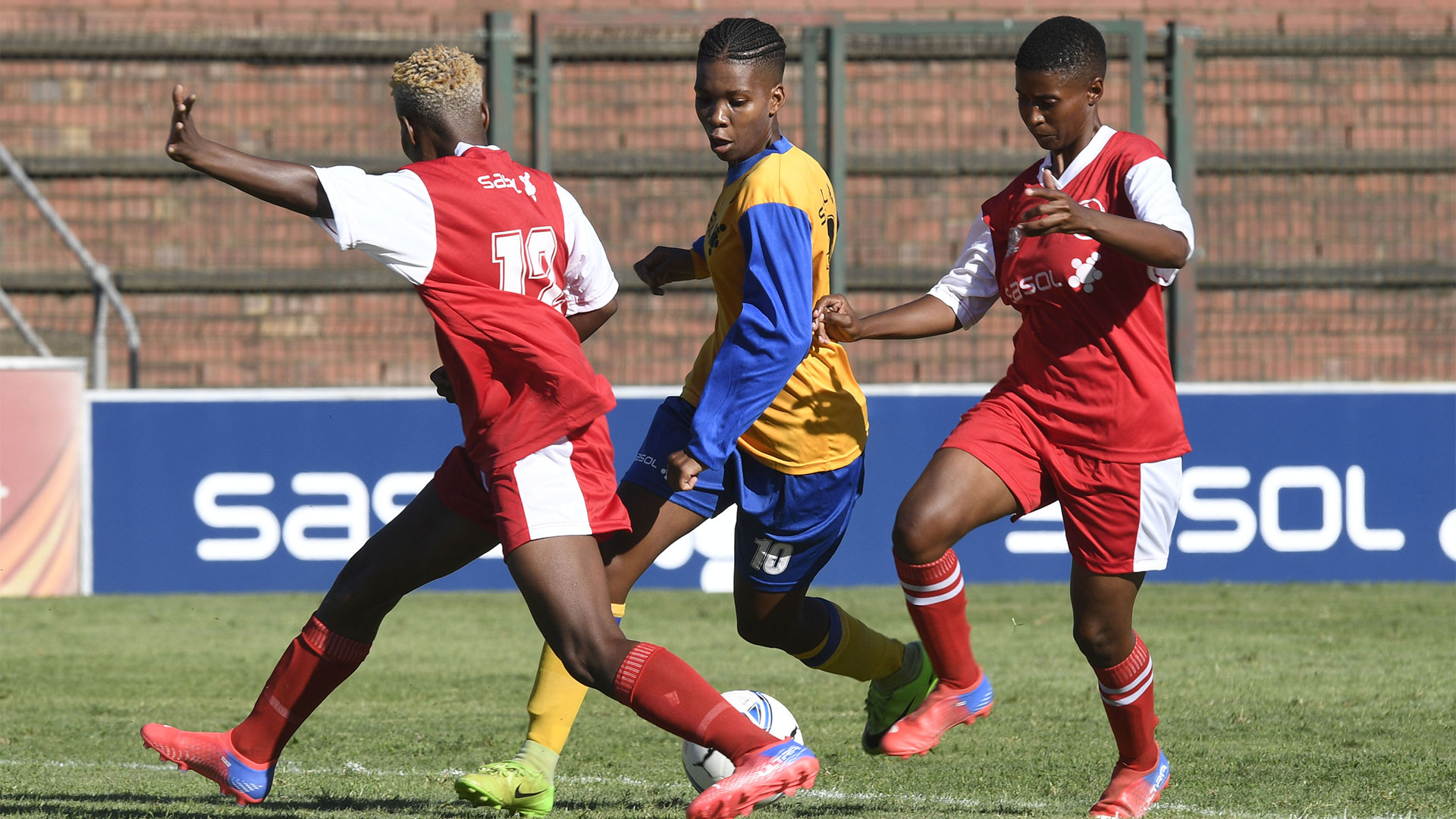 Sasol League National Championship for 20212 in King Zwelithini Stadium