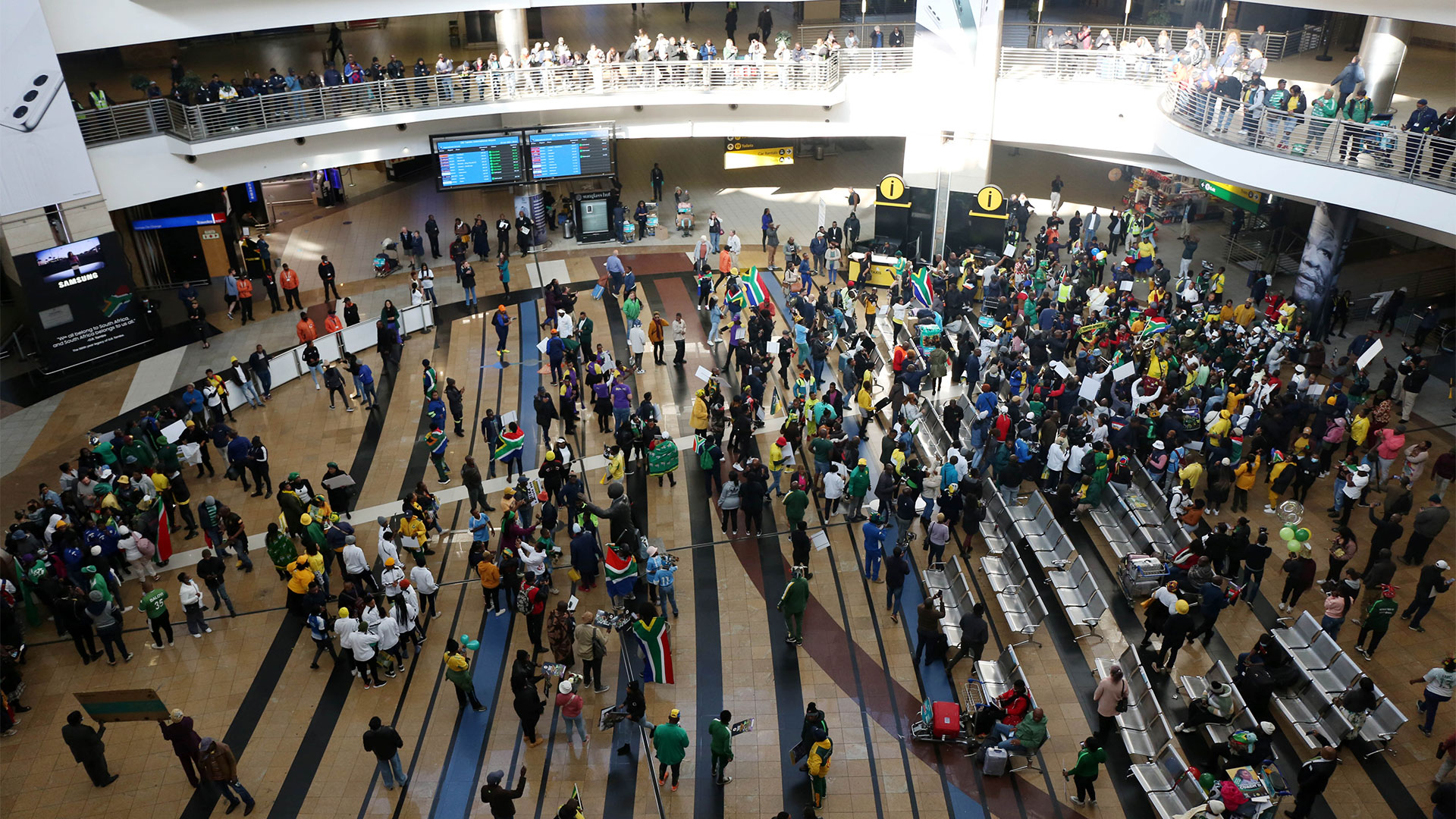 South Africa welcomes Banyana Banyan home