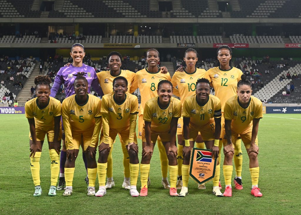 Banyana Banyana team picture.