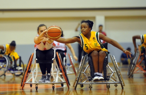 Basketball - 2019 IWBF U25 WOMEN Wheelchair Basketball World Championship - Turkey v South Africa - Suphanburi Stadium