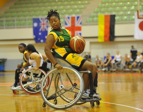 Basketball - 2019 IWBF U25 WOMEN Wheelchair Basketball World Championship - South Africa v Thailand - Suphanburi Stadium