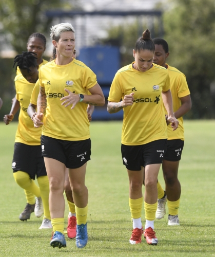 Football - 2022 AFCON Women Qualifier - South Africa Training - St Peters College