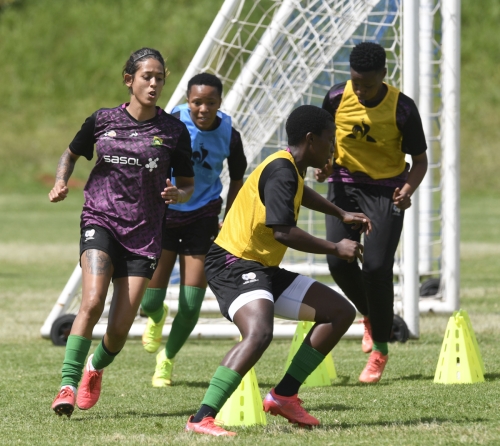 Football - International Women Friendly - Banyana Banyana Training - Highlands Park Football Club