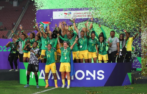 Football - 2022 Womens Africa Cup of Nations - Final - Morocco v South Africa - Prince Moulay Abdellah Stadium - Rabat - Morocco