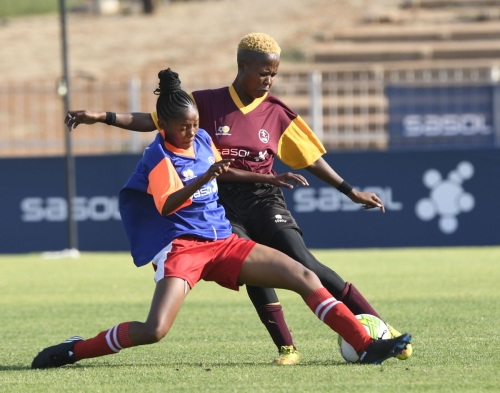 Football - 2022 SASOL League National Championships - Royal Wizards v NWU Tawana - Old Peter Mokaba Stadium