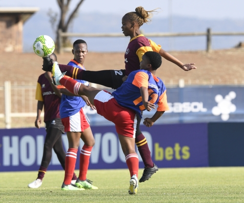 Football - 2022 SASOL League National Championships - Royal Wizards v NWU Tawana - Old Peter Mokaba Stadium