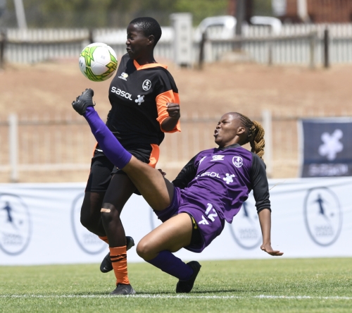 Football - 2022 SASOL League National Championships - Semi Final - Copper Belts v NWU Tawana - Old Peter Mokaba Stadium