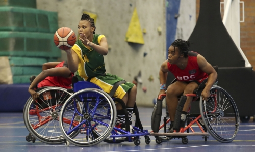 Wheelchair Basketball - 2022 International Friendly - South Africa v DRC Ladies - Wits University West Campus - Johannesburg