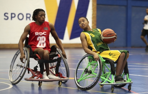 Wheelchair Basketball - 2022 International Friendly - South Africa v DRC Ladies - Wits University West Campus - Johannesburg