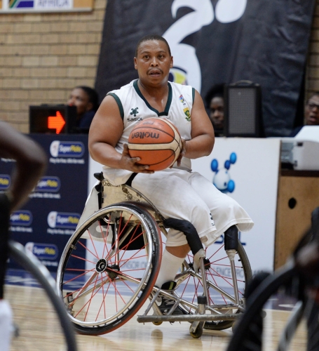 Wheelchair Basketball - 2023 African Para Games Senior Mens Qualifiers - South Africa v Zambia - Mandeville Sports Complex