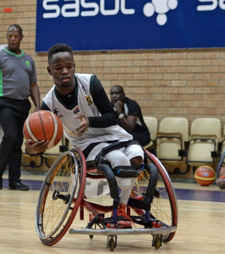 Wheelchair Basketball - 2023 African Para Games Senior Mens Qualifiers - South Africa v Zambia - Mandeville Sports Complex