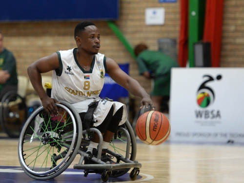 Wheelchair Basketball - 2023 African Para Games Senior Mens Qualifiers - South Africa v Angola - Mandeville Sports Complex