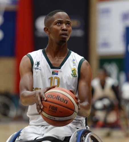 Wheelchair Basketball - 2023 African Para Games Senior Mens Qualifiers - South Africa v Angola - Mandeville Sports Complex